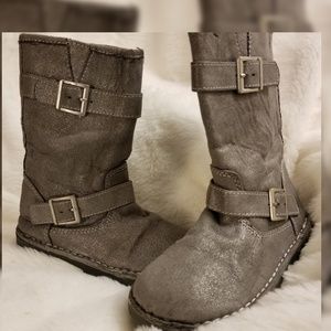 NWOT Toddler Gray Girls Cherokee Boots